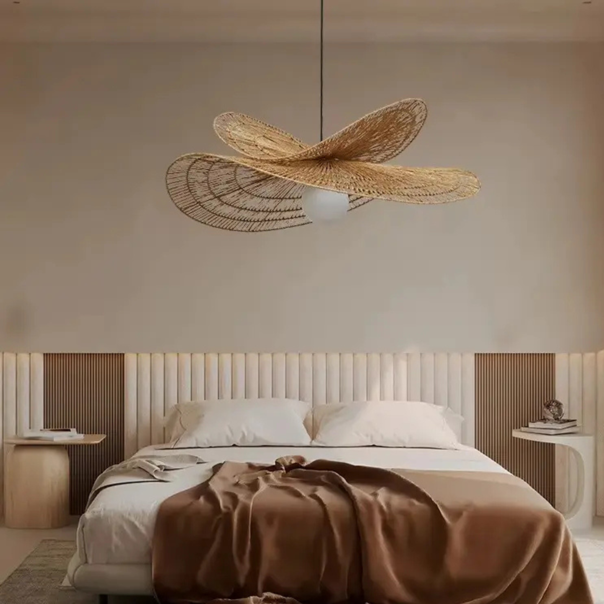 Raffia Pendant Lamp | Ceiling Raffia Lamp LP-13